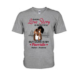 Our Story Is My Favorite - Personalized African American T-shirt And Hoodie
