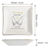 Together Forever - Personalized Couple Jewelry Dish