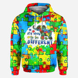 C'est normal d'être différent - T-shirt de sensibilisation à l'autisme