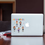 My Grandkids - Personalized Grandma Decal Die Cut