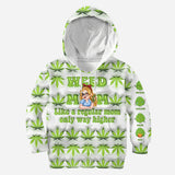 Like A Regular Mom - Personalized Mother All Over Shirt