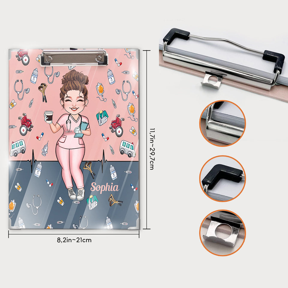 It’s A Beautiful Day To Save Lives - Personalized Nurse Clipboard