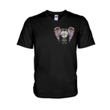 Ailes commémoratives Tes ailes étaient prêtes, mais mon cœur ne l'était pas - T-shirt et sweat à capuche commémoratifs personnalisés