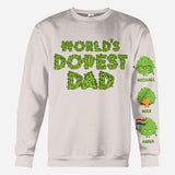 Dopest Dad Ever - Personalized Father All Over Shirt