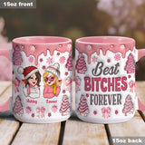 Best Bitches Ever - Personalized Bestie Accent Mug