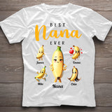 You Are The Best Nana - Personalized Grandma T-shirt And Hoodie