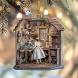 My Happy Place - Personalized Sewing Ornament