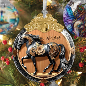 Beautiful Horse - Personalized Horse Vintage Ornament
