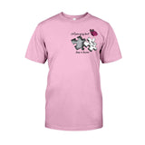 Toujours dans mes pensées, à jamais dans mon cœur - T-shirt et sweat à capuche commémoratifs personnalisés