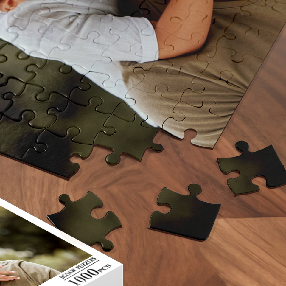 Best Dad Ever Happy Father's Day - Personalized Father Jigsaw Puzzle
