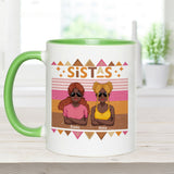 Black Girl Magic - Personalized African American Accent Mug