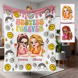 Besties Forever - Personalized Bestie Blanket