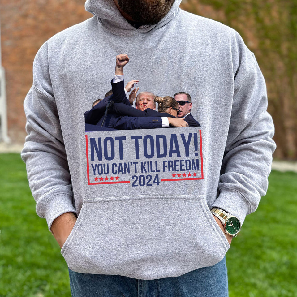 Not Today T-shirt, Never Surrender Shirt, Fight For America T-shirt, Retro Rally Shirt, Fight Fight Fight Shirt