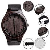 I Love You - Personalized Couple Personalized Engraved Wooden Watch