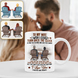 I Wish I Could Turn Back The Clock - Personalized Husband And Wife Mug