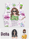Puff Puff Pass - Personalized Weed Crop Tank Top