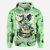 The Shit Stirrer - Personalized Witch All Over Shirt