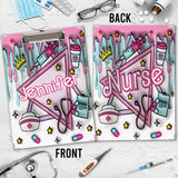 Nurse Life Pink - Personalized Nurse Clipboard