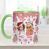 Best Bitches Ever - Personalized Bestie Accent Mug