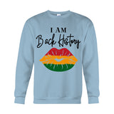 I Am Black History - Personalized African American T-shirt And Hoodie