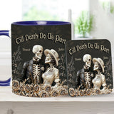 Till Death Do Us Part – Personalized Christmas Gift Mug for Couples
