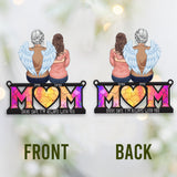 Drive Safe I Love You - Personalized Memorial Transparent Car Ornament