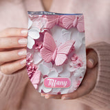 Wonderful Butterflies - Personalized Butterfly Wine Tumbler