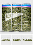 Weed Bag - Personalized Weed Skinny Tumbler