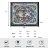 Beautiful Skull - Personalized Skull Quilt