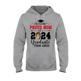Warning Proud Mom/ Grandma/.... - Personalized Graduation T-shirt And Hoodie