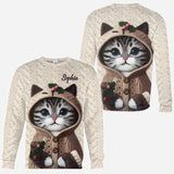 Cute Cat - Personalized Cat All Over Shirt