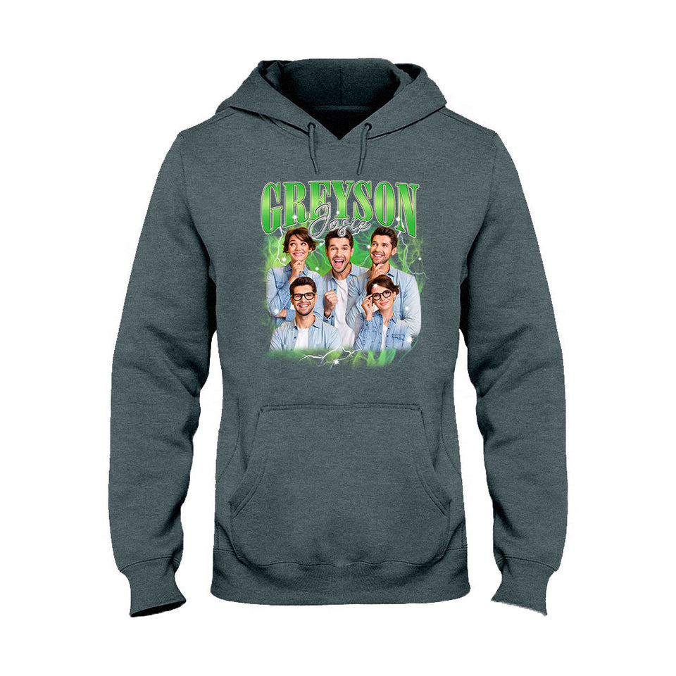Custom Text And Photos - gift for anyone - Personalized T-shirt And Hoodie