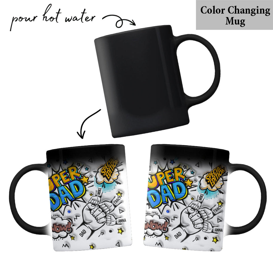 Super Dad - Personalized Father Mug