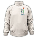 Nurse Life Floral Stethoscope - Personalized Nurse Zip Jacket
