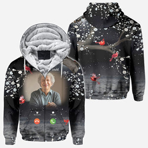 Any Title The Call I wish I Could Make - Personalized Memorial All Over Shirt