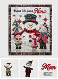Nana Grandma Gigi - Personalized Grandma Quilt