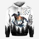 Horse Girl - Personalized Horse Hoodie and Leggings