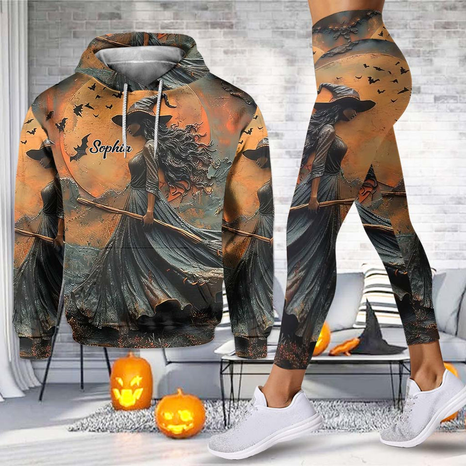 Beautiful Witch - Personalized Witch Hoodie and Leggings