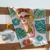 Life Is Better At The Beach - Personalized Sea Lover Beach Towel