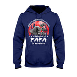 Father Son Red Moon Fist Bump - Personalized Father T-shirt And Hoodie