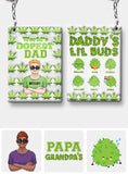 Dopest Dad Ever - Personalized Father Keychain