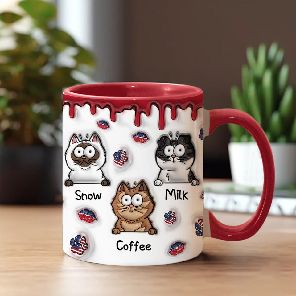 Childless Cat Ladies - Personalized Cat Accent Mug