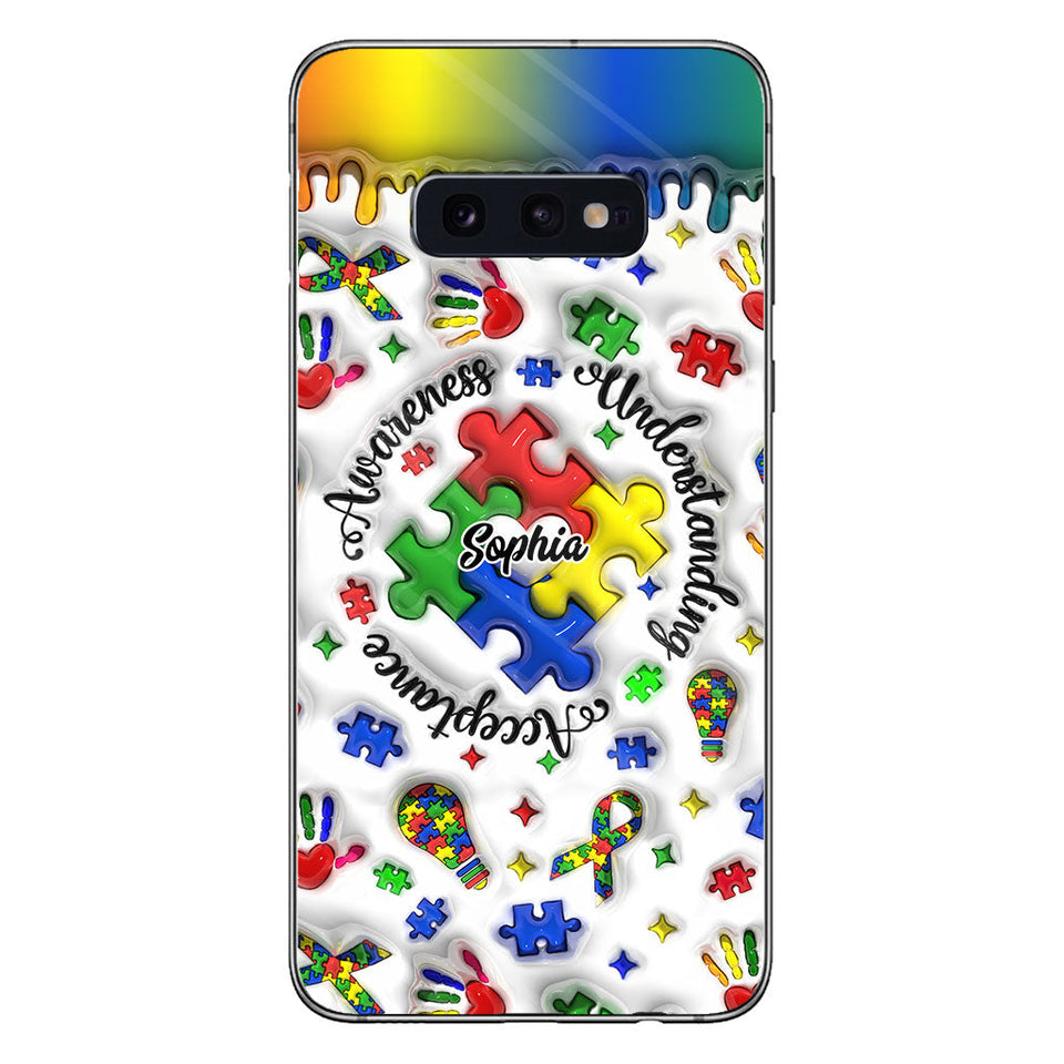 Sensibilisation à l'autisme - Coque de téléphone personnalisée pour la sensibilisation à l'autisme
