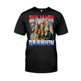 Benjamin Drankin Bootleg Rap Vintage Style - Patriot T-shirt And Hoodie