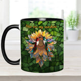 You Are My Sunshine - Personalized Couple Accent Mug
