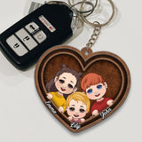 Best Dad/ Grandpa/ Papa... Ever - Personalized Father Keychain