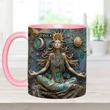 Lose Your Mind Find Your Soul - Personalized Yoga Accent Mug