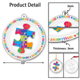 Love Understand - Personalized Autism Awareness Transparent Ornament