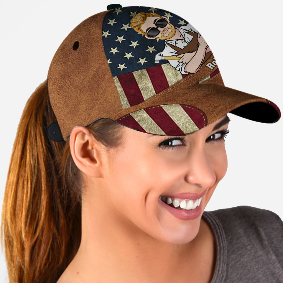 Fixer Of All Things - Personalized Father Classic Cap
