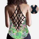 Mommy Lil Buds - Personalized Mother Cross Tank Top and Leggings
